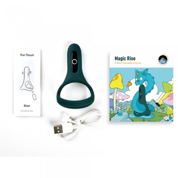 Magic Motion   Rise Smart Wearable Cockring Green - obrazek 2