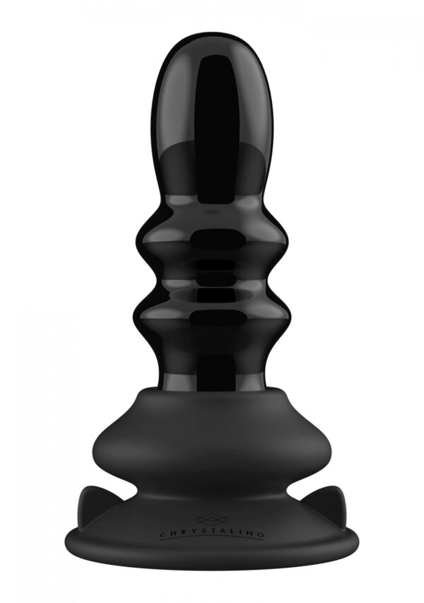 Ribbly   With Suction Cup and Remote   10 Speed   Black - obrazek 2