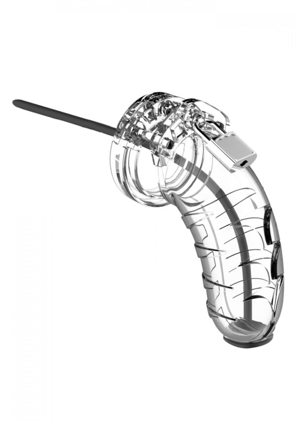 Model 16   Chastity   4.5   Cock Cage   Transparent - obrazek 2