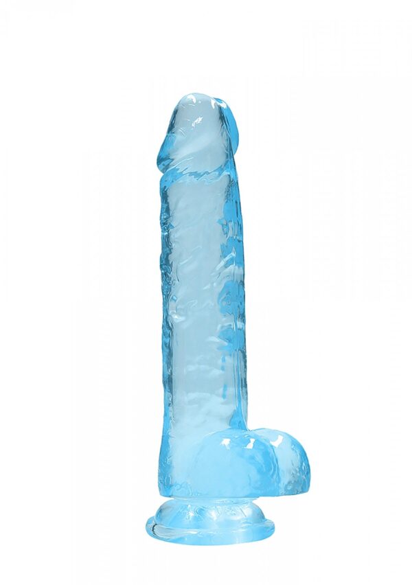 Realistic Dildo with Balls   8/ 21 cm - obrazek 2