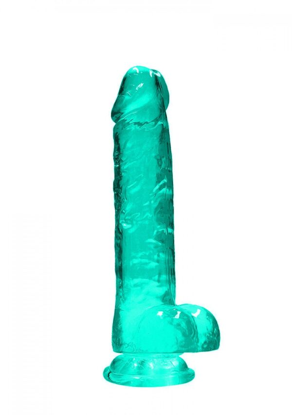 Realistic Dildo with Balls   8/ 21 cm - obrazek 2