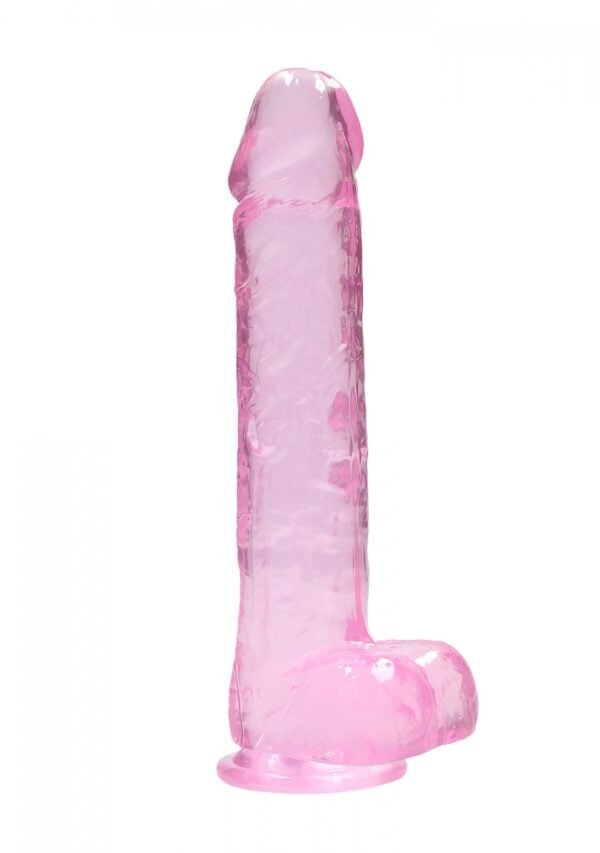 Realistic Dildo with Balls   10/ 25,4 cm - obrazek 2