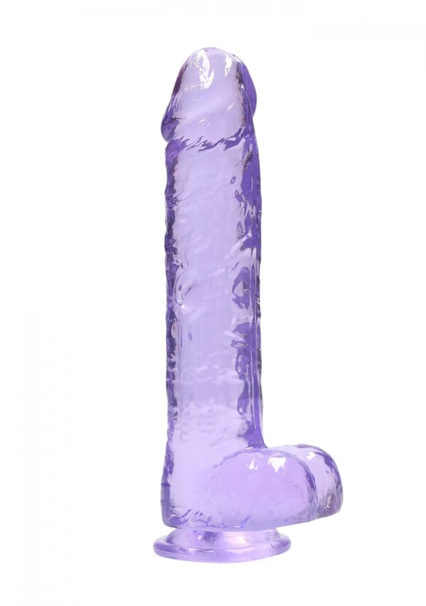 Realistic Dildo with Balls   10/ 25,4 cm - obrazek 2