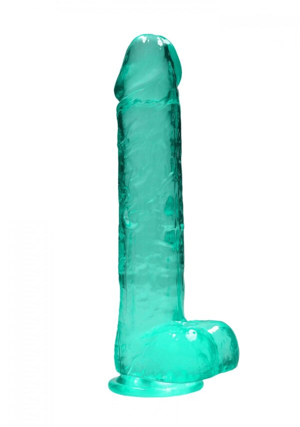 Realistic Dildo with Balls   10/ 25,4 cm - obrazek 2