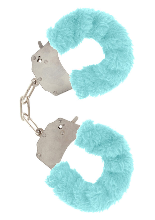 Furry Fun Cuffs Aqua - obrazek 2