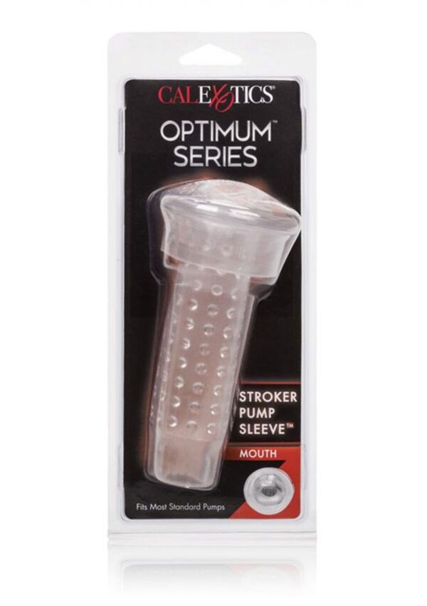 Stroker Pump Sleeve Mouth Transparent - obrazek 2
