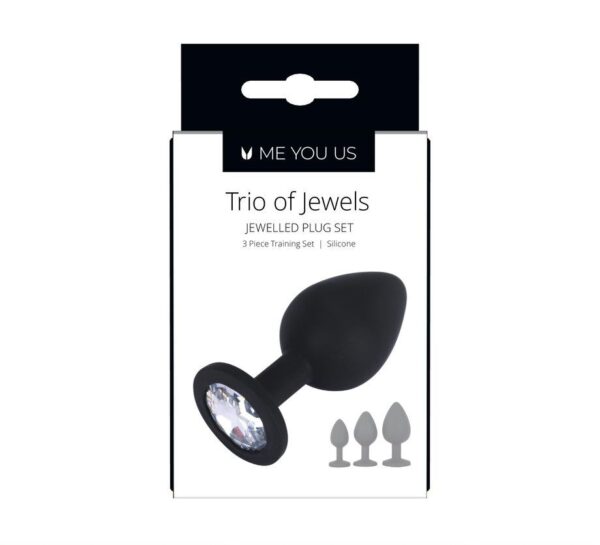 Me You Us Trio Of Jewels Black - obrazek 2