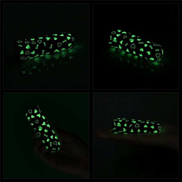 Rechargeable Glow in the dark Heart Massager - obrazek 20