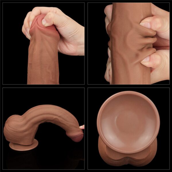 11.5 King Sized Sliding Skin Dual Layer Dong Brown - obrazek 21