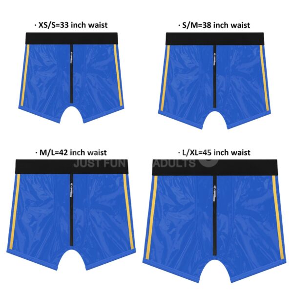 Chic Strap On shorts (36   39 inch waist) Blue - obrazek 22