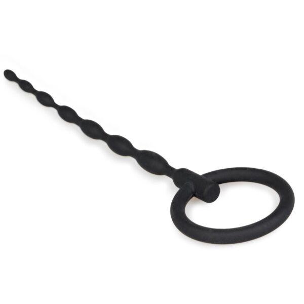 Silicone Penis Plug With Pull Ring - obrazek 3