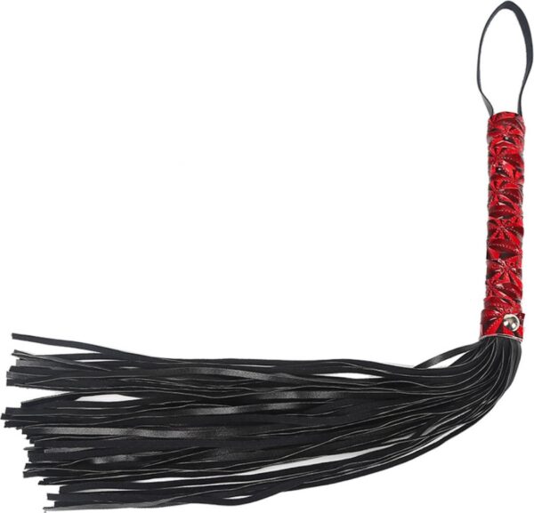 Fetish Fever   Velvet Whip   Red - obrazek 3