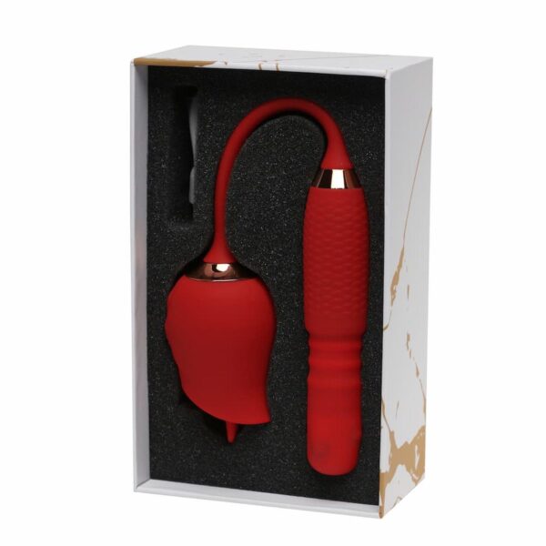 Rouge Velvet   Rose Vibrator - obrazek 3