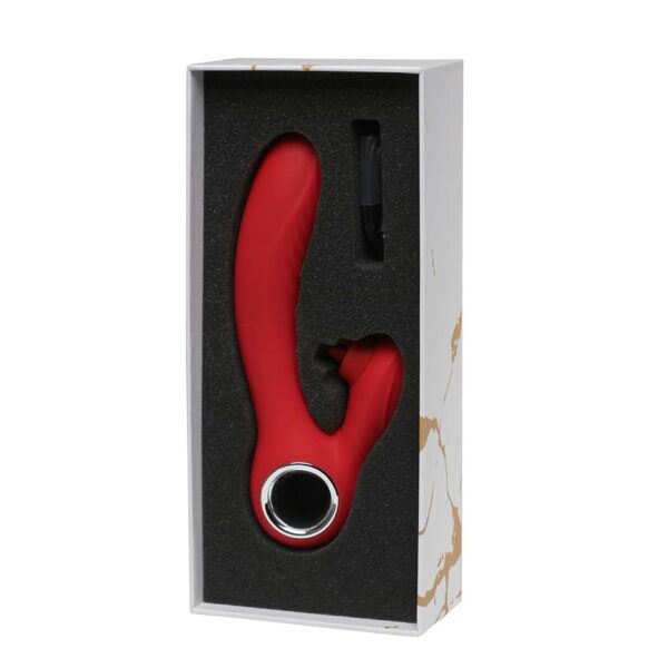 Rouge Velvet   G Spot + Licking Vibrator - obrazek 3