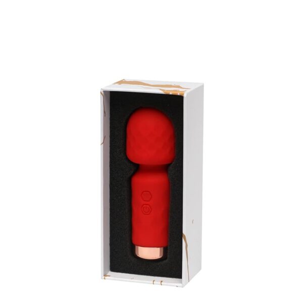 Rouge Velvet   Mini Wand Massager Vibrator - obrazek 3