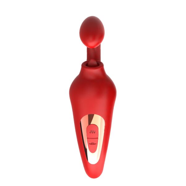 Wibrator Merfi, 10 vibration functions, 10 frequency tongue licking USB - obrazek 3