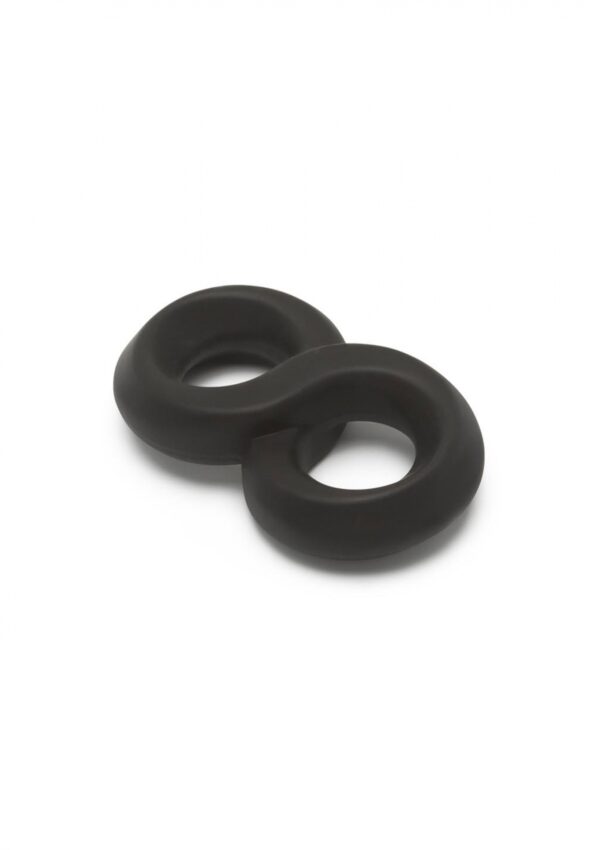 Soft Silicone Jock C Ring Black - obrazek 3