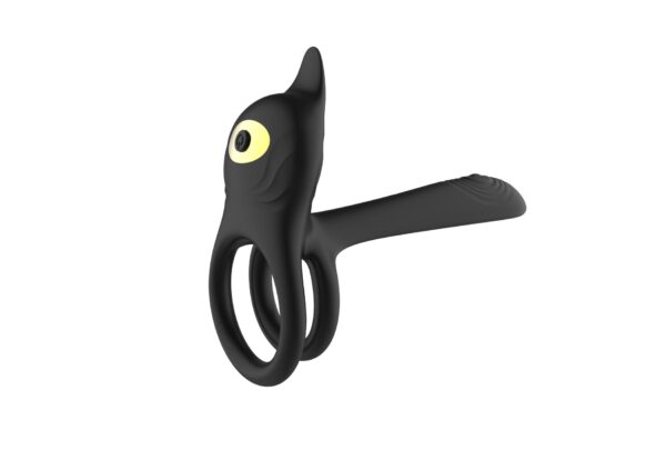 Stymulator   Double vibrating ring   USB 10 Functions / Remote Control - obrazek 3