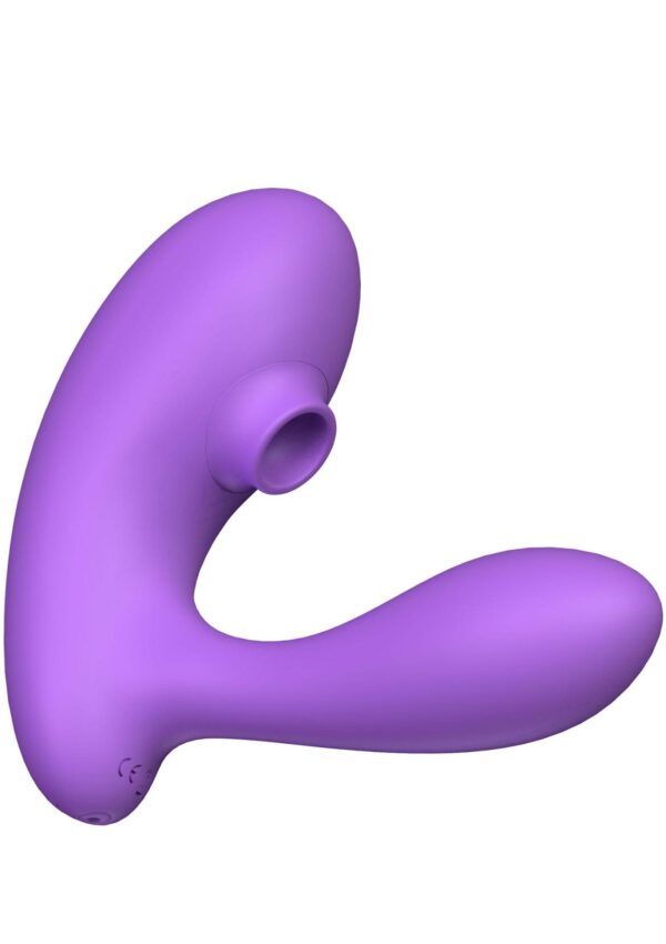 DuoVibe I Air Vibrator Purple - obrazek 3