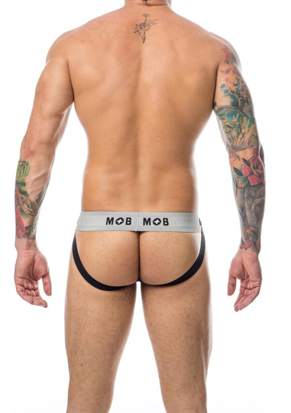 MOB Stripe Classic Jock White - obrazek 3