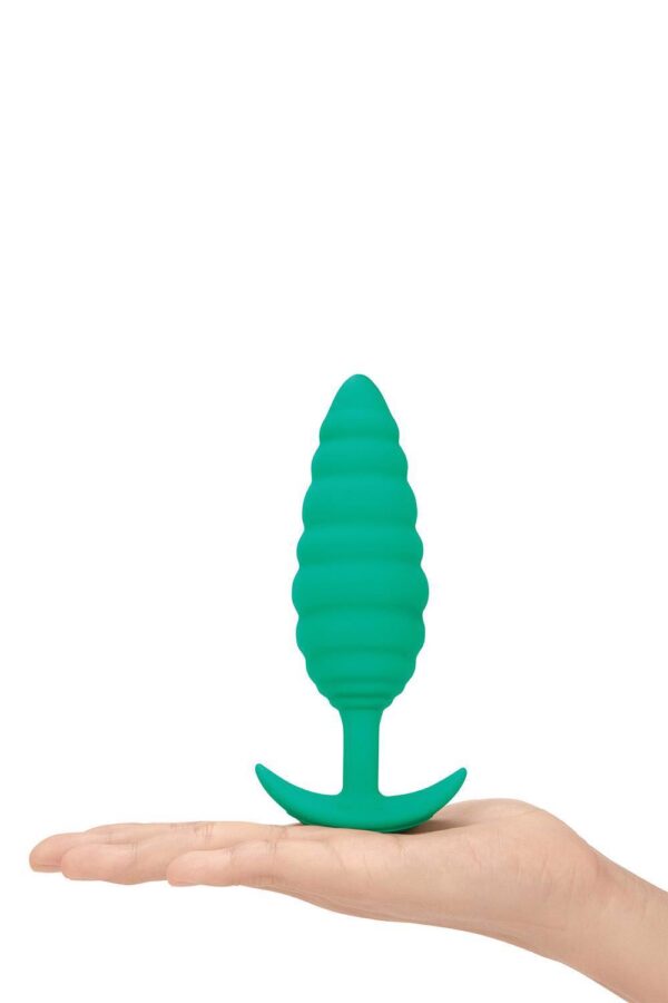 B VIBE TWIST TEXTURE PLUG GREEN - obrazek 3