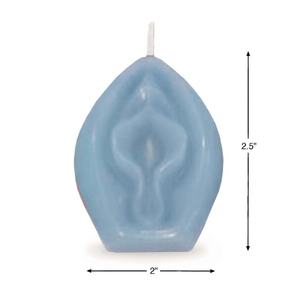 Eden’s Candle   Vanilla Scented Vagina   Blue - obrazek 3