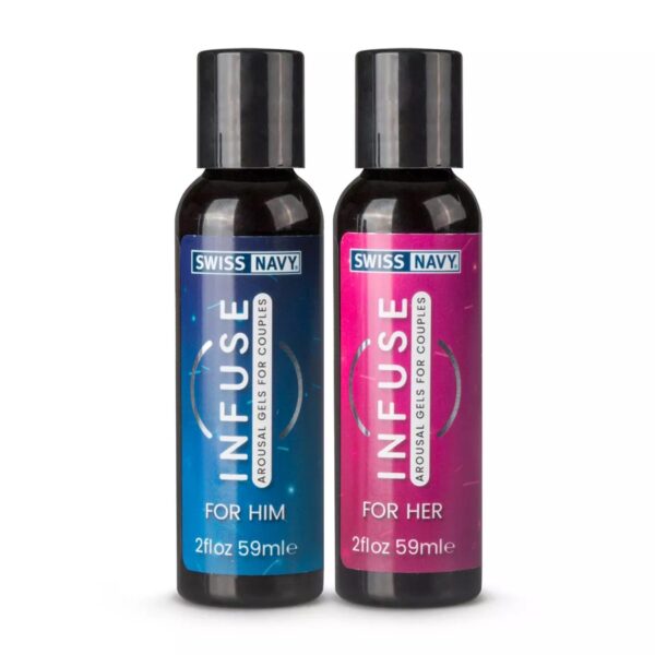 Infuse   2 in 1 Arousal Gel for Couples   2 x 2 fl oz / 59 ml - obrazek 3