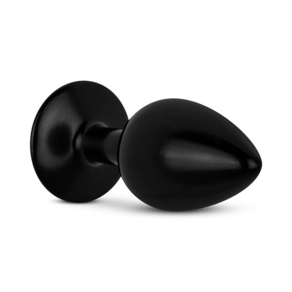 Anal Collection   Butt Plug S   Black/Silver - obrazek 3