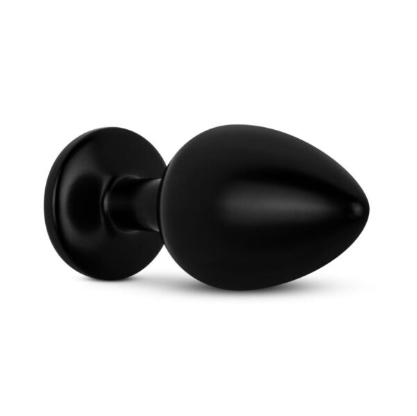 Anal Collection   Butt Plug L   Black/Silver - obrazek 3