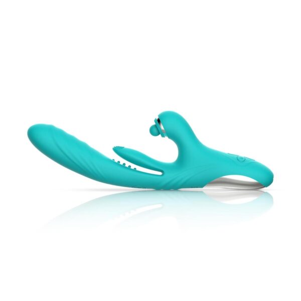 Good Vibes Only   Lisa Thrusting Rabbit Vibrator with G Spot Stimulator - obrazek 3