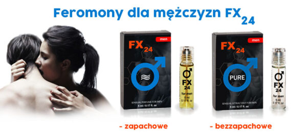 Feromony FX24 for men   neutral roll on 5 ml - obrazek 3