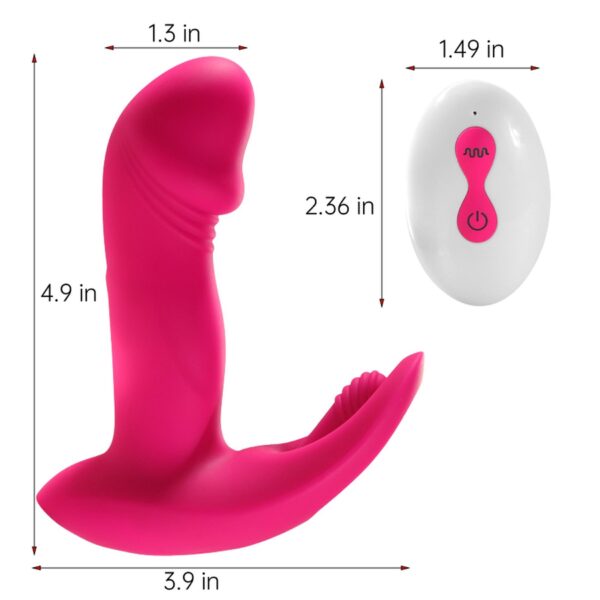Flicking wearable vibrator - obrazek 3