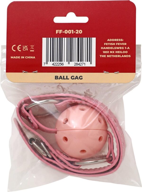 Fetish Fever   Ball Gag   Pink - obrazek 3