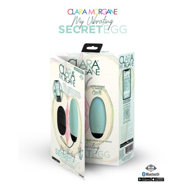 My Vibrating Secret EGG Turquoise   App controlled - obrazek 3