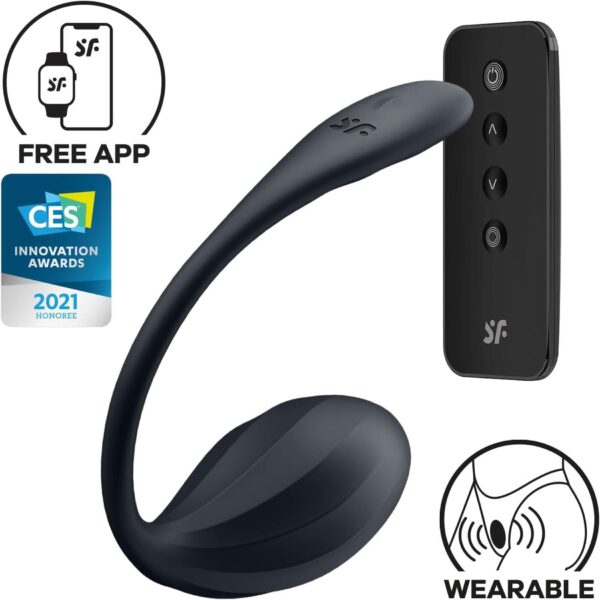 Ribbed Petal black Connect App - obrazek 3