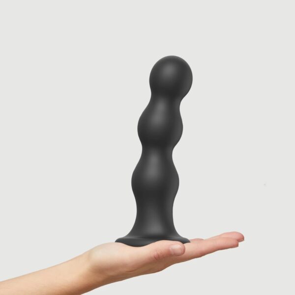 DILDO PLUG BALLS NOIR   XXL - obrazek 3