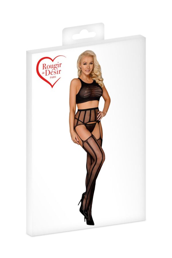 TOP+COLLANT RESILLE T02 NOIR T.U - obrazek 3