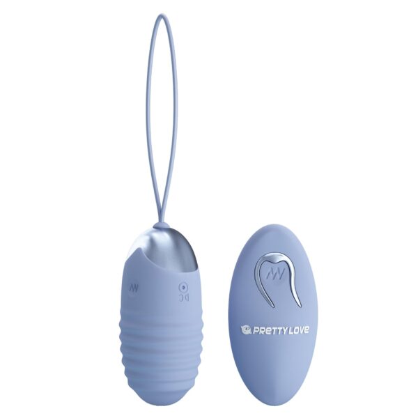 PRETTY LOVE   JESSICA Dream chaser 3, Blue, Wireless remote control 12 vibration functions - obrazek 2