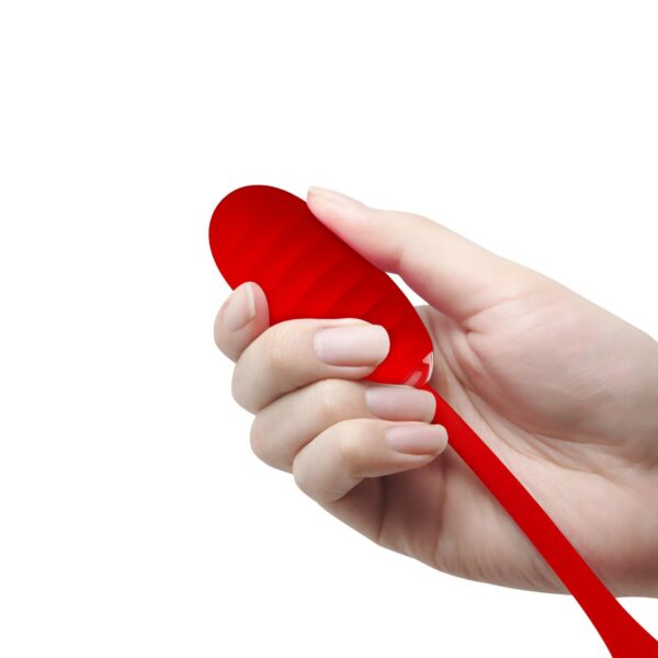PRETTY LOVE   KIRK EGG Red 12 function vibrations - obrazek 3
