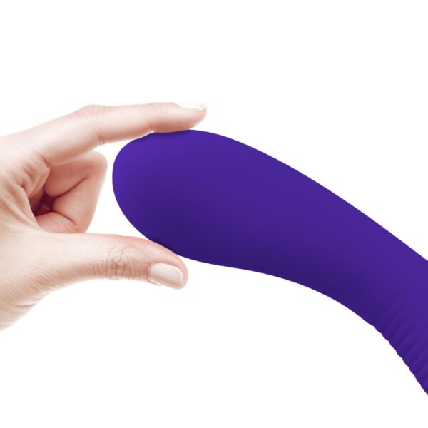 PRETTY LOVE   Matt Purple 12 vibration functions Memory function - obrazek 3