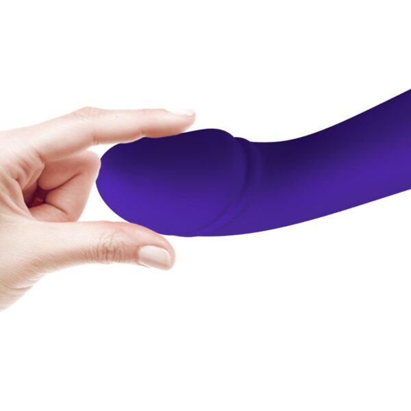 PRETTY LOVE   Cetus dark Purple, Memory function 12 vibration functions - obrazek 3