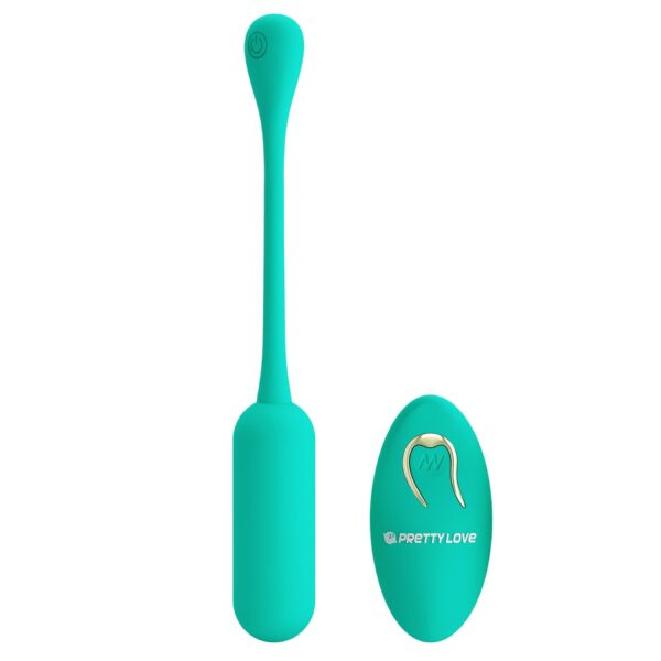 PRETTY LOVE   LECHIES  Dream chaser 5, Green, Wireless remote control 12 vibration functions Memory function - obrazek 3