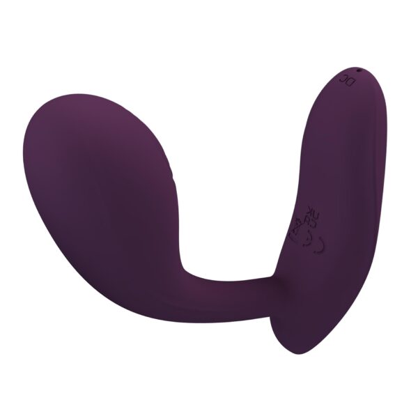 PRETTY LOVE   Baird Purple, 12 vibration functions Mobile APP Long distance Control - obrazek 3