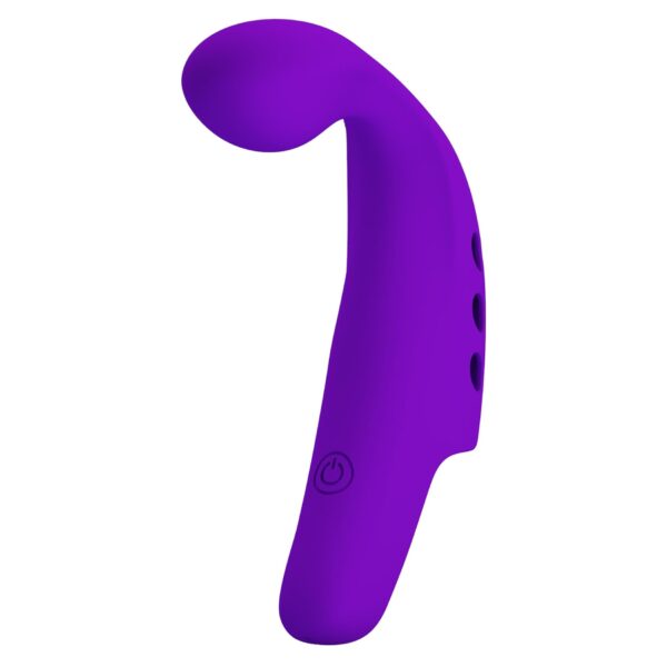 PRETTY LOVE   FINGERING VIBRATOR GORGON Purple,  10 vibration functions - obrazek 3