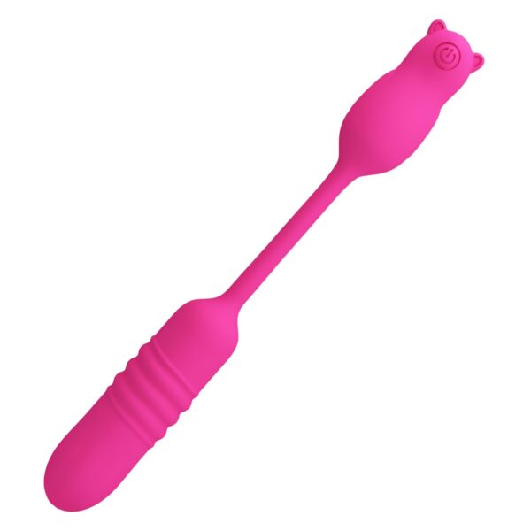 PRETTY LOVE   Nobikuma, 3 vibration functions 3 thrusting settings - obrazek 3