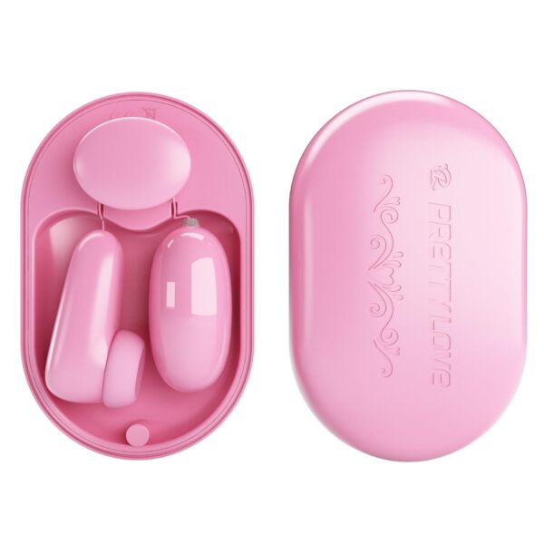 PRETTY LOVE   Magic Box Pink, 12 vibration functions 7 tapping functions - obrazek 3