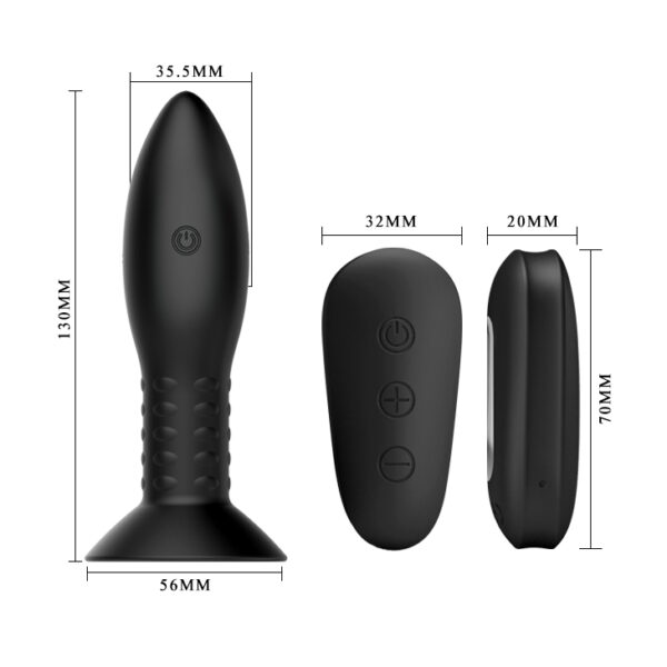 MR PLAY   Rotation Beads Anal Plug - obrazek 3