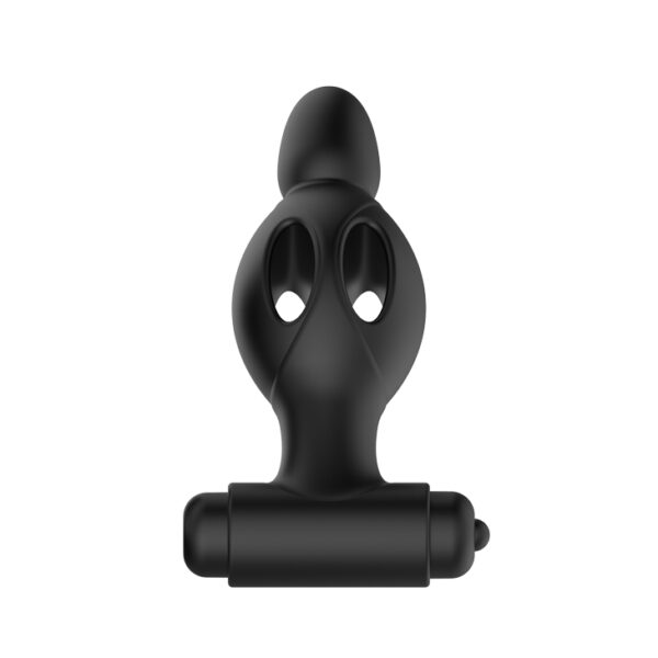MR PLAY   SILICONE VIBRATING ANAL PLUG - obrazek 3