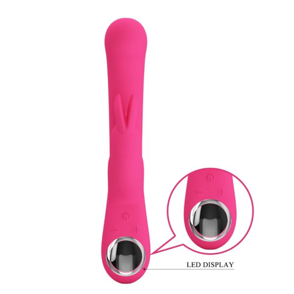 PRETTY LOVE   Lamar Pink, 10 vibration functions 9 speed levels - obrazek 3