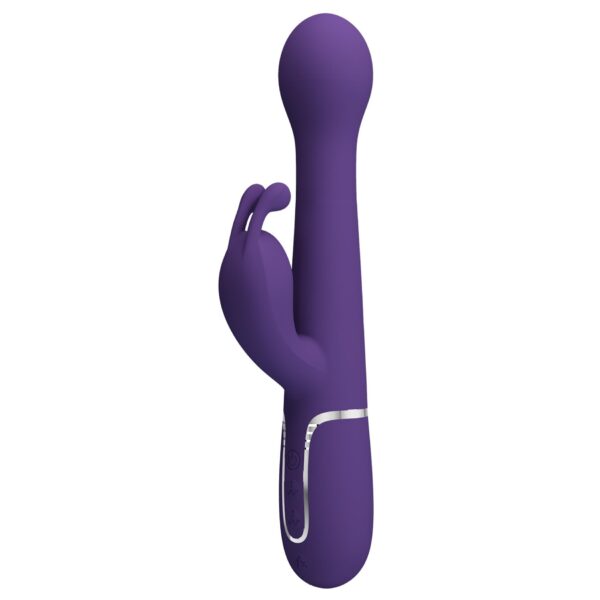 PRETTY LOVE   Dejon dark Purple, 7 vibration functions 4 thrusting settings 4 rotation functions - obrazek 3